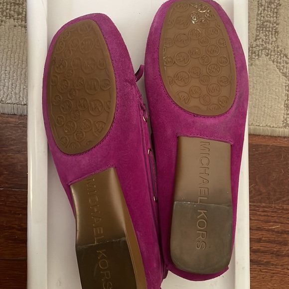 Michael Kors Purple Moccasins Sz 5 - Picture 6 of 8